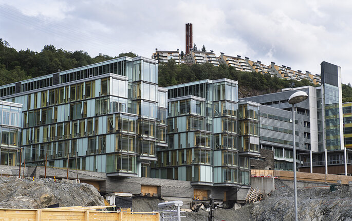 Bildet viser Haukeland universitetssjukehus.