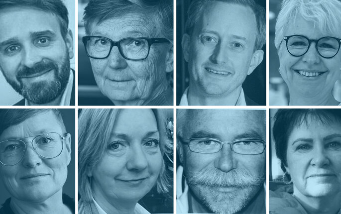 Bildet viser noen av deltakerne på sykepleierkongressen i Bergen