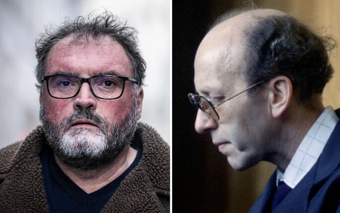 Bildet viser Frédéric Péchier og Arnfinn Nesset.