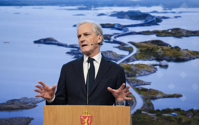 Bildet viser statsminister Jonas Gahr Støre.