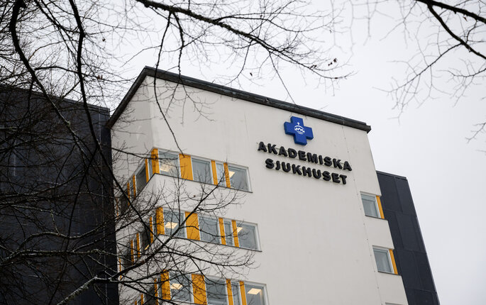 Akademiska sjukhuset Bildet viser Akademiska sjukhuset