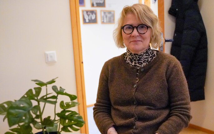 Bildet viser professor Tove Godskesen.