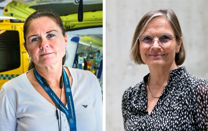 bilde av karen-anne stordal og agnes landstad