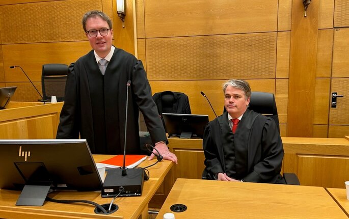 Bilde av Morten Vollset og Magnus Buflod