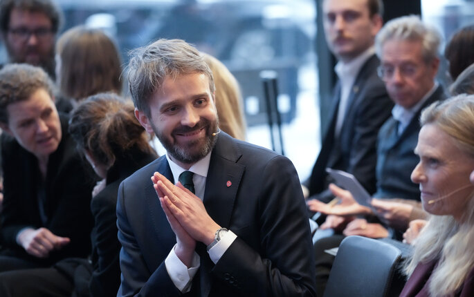 Bildet viser helse- og omsorgsminister Jan Christian Vestre.