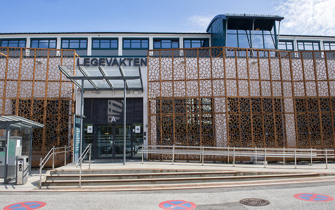 Bildet viser Bergen legevakt.