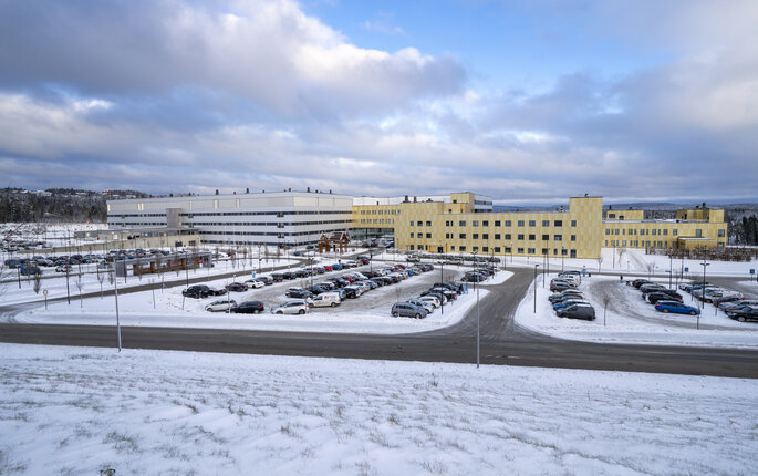 Bildet viser Sykehuset Østfold Kalnes.