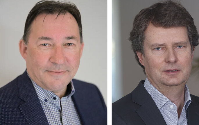 Bilde av Gunnar Alskog og Per Axel Koch