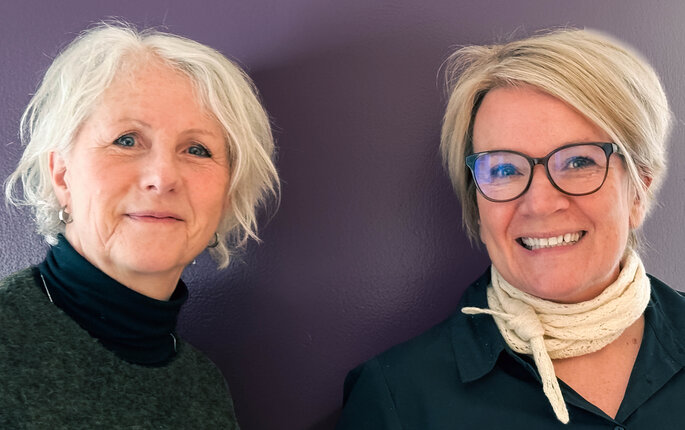 Bildet viser innleggsforfatterne Evensen og Bugge