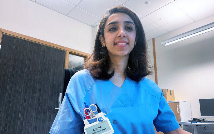 Bildet viser Armina Amookhteh 