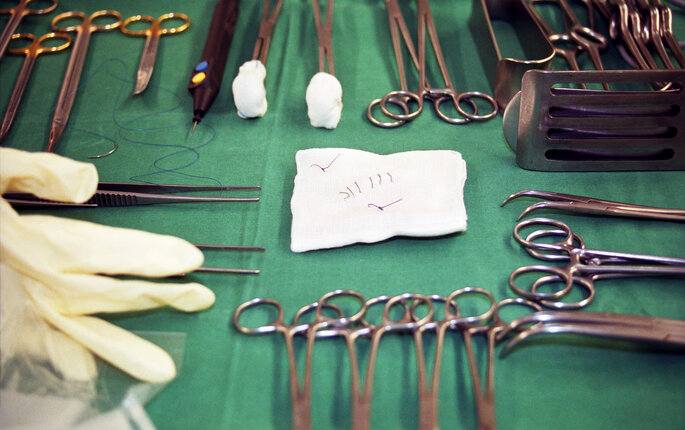 Bilde av operasjonsutstyr