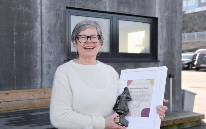 Bildet viser Astrid Grydeland Ersvik