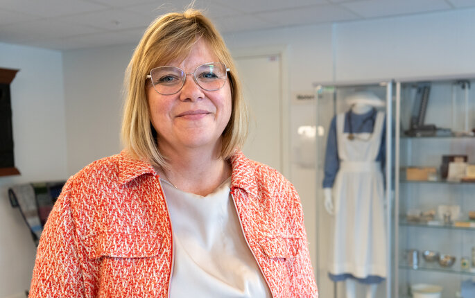 bildet viser kommunalsjef Linda Jørgensen