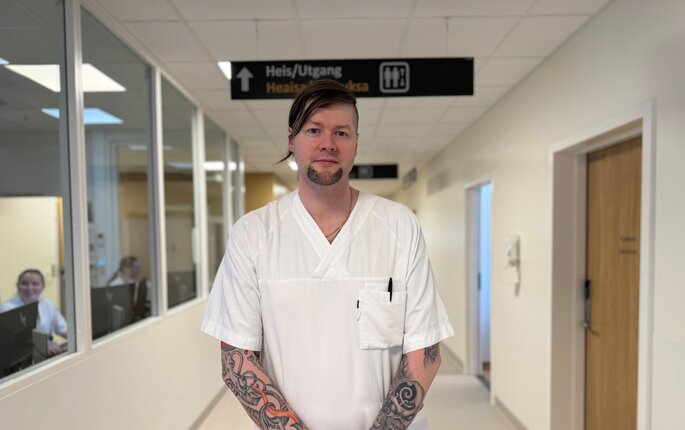 Bildet viser Gøran Johansen