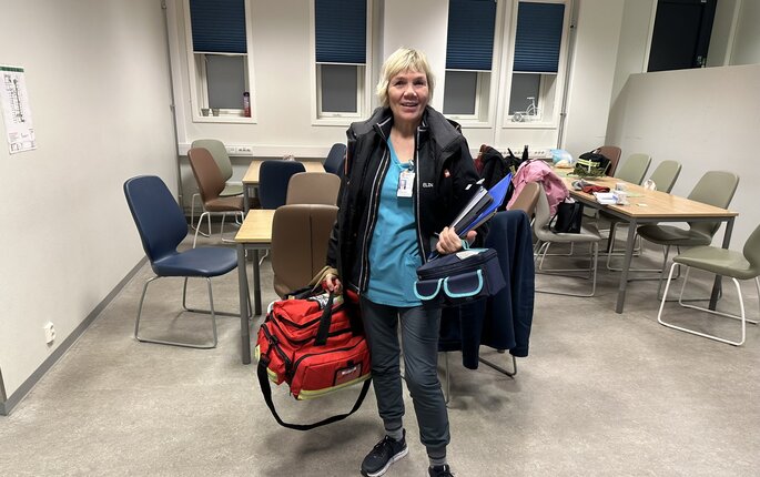 bilde av Sykepleier Elin Kristiansen i hammerfest