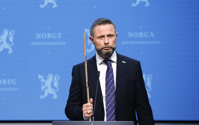 Bildet viser Bent Høie.