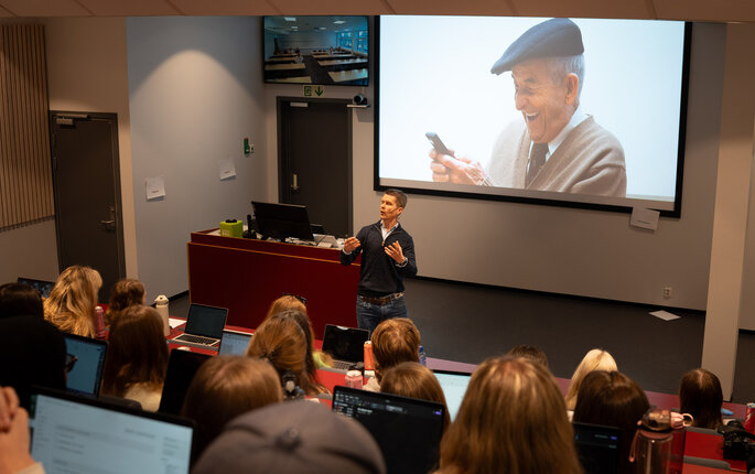 Bilde fra forelesning