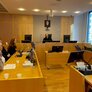 Bildet viser rettssal i Oslo tingrett før saken starter