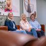 Bilde viser Helsesykepleiere Grete Iren Quale, Berit Ninni Fjeldheim og Janne Martinsen