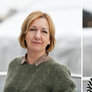Bildet viser portretter av Berit Liland og Helene Aksøy