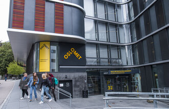 Bildet viser OsloMet.