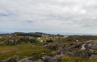 Bildet viser landskap på Utsira.