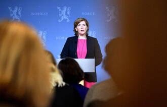 Bildet viser leder for Kvinnehelseutvalget, Christine Meyer