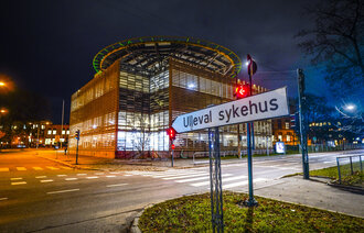 innkjøringen til ullevål sykehus