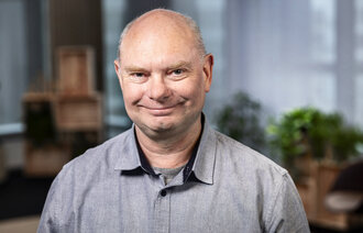 Bildet viser Øyvind Røst, pensjonsøkonom i KLP
