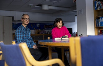 Bildet viser Torbjørn Sollien og Synne Sun Løes.