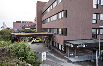 Bildet viser legevakten i Kristiansund.