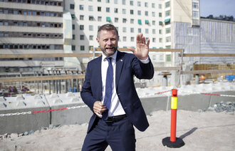 bildet viser tidligere helseminister Bent Høie