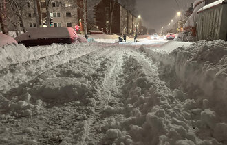 Snøkaos