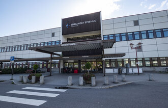 Bildet viser Sørlandet sykehus.