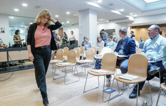 Bildet viser sivilombud Hanne Harlem