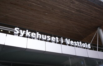 Bildet viser Sykehuset i Vestfold.