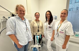 Jane Larsen, Ellen Andersen, Cathrine Iversen og Kristine Solvang.