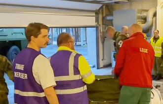 bilde fra øvelse i triagering i drammen