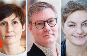 Bildet viser Lene Elisabeth Blekken, Sven Inge Molnes og Hanne Kristine Skjesol Torbergsen.