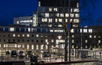 Bildet viser Nordlandssykehuset i Bodø sentrum.