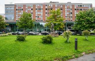 Bildet viser Bærum sykehus