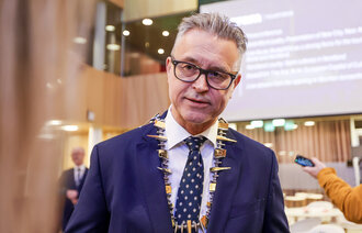 Bildet viser Bodø-ordfører Odd Emil Ingebrigtsen.