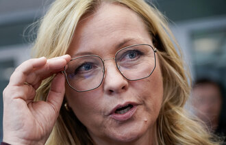 Bildet viser arbeidsminister Kjersti Stenseng