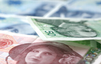 Penger Bildet viser norske sedler