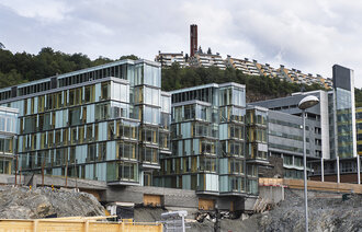 Bildet viser Haukeland universitetssjukehus.