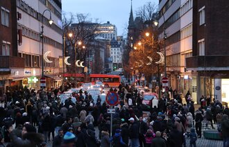 Bilde fra Ramadan-feiring i gate