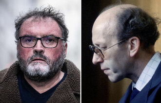 Bildet viser Frédéric Péchier og Arnfinn Nesset.