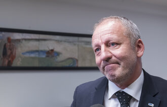 Bildet viser Senja-ordfører Geir Inge Sivertsen.