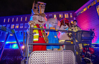 Bilde av brannbamsen Bjørnis