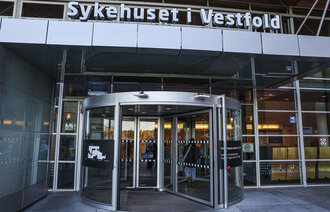 Inngang Sykehuset Vestfold